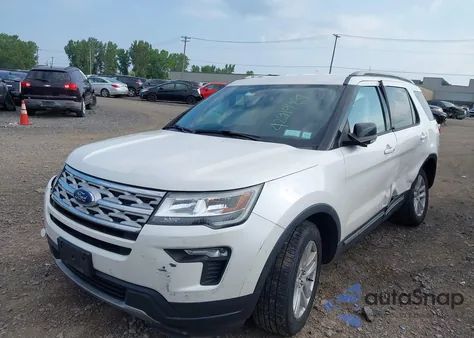 2018 Ford Explorer Xlt z USA, uszkodzony, nr VIN 1FM5K8D82JGC82886